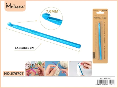 Aguja de ganchillo 7 mm - 676707